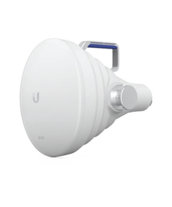 UISP-HORN-UBIQUITI-Antena Sectorial 30° tipo Horn para Multipunto, 19.5 dBi. Rango extendido 5.15 - 6.875 GHz. Alto aislamiento al ruido. Compatible solo con AF5XHD, RP5ACGEN2 y LTURocket