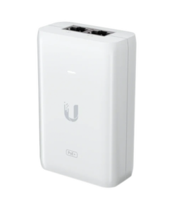 U-POE-AT-UBIQUITI-Adaptador PoE Ubiquiti (48 VDC, 0.65A) puerto Gigabit, ideal para equipos UniFi