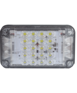 XLTE2345W-EPCOM INDUSTRIAL SIGNALING- Luz de Advertencia de 7X4", Color Claro, Con Luces de Trabajo, Ideal para Ambulancias