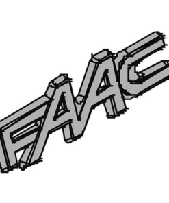 7324745-FAAC-Logotipo de Plastico Para Equipos FAAC