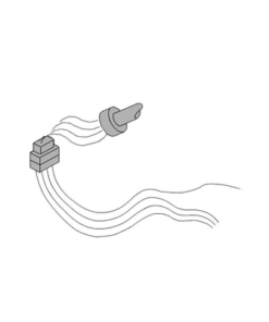 7514225-FAAC-CABLE DE MOTOR DE 1.2 M PARA BARRERA SERIE 615