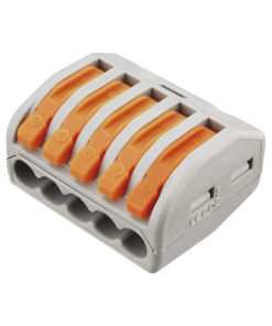 CON-1006-EPCOM POWERLINE-Conector Compacto para 1 Cable de Entrada 4 Cables de Salida / Cables Compatibles 12AWG-28AWG