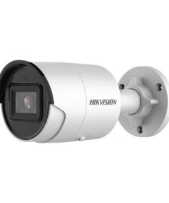 DS-2CD3043G2-I(U)-HIKVISION-Bala IP 4 Megapixel / Lente 2.8 mm / 40 mts IR EXIR / Exterior IP67 / WDR 120 dB / PoE / Micrófono Integrado / Videoanaliticos / AcuSense / Metal  / MicroSD