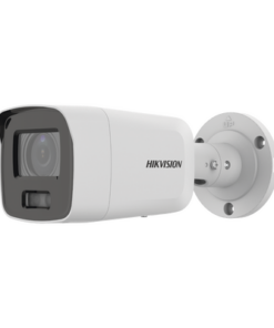 DS-2CD3087G2-LSU(C)-HIKVISION-Bala IP 8 Megapixel (4K) / Imagen a Color 24/7 / Lente 2.8 mm / Luz Blanca 40 mts / Exterior IP67 / WDR 130 dB / Entrada y Salida de Audio y Alarma / Captura Facial / ONVIF / Micro SD / Micrófono Integrado