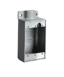 HUB-FS1-HUBBELL KILLARK-Caja Rectangular Tipo FS de Aluminio libre de Cobre de 1/2".