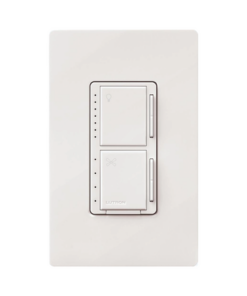 MACL-LFQ-WH-LUTRON ELECTRONICS-Control de ventilador y regulador de intensidad para LED