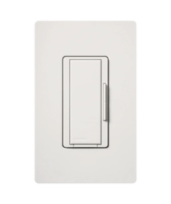 MARWH-LUTRON ELECTRONICS-Control atenuador, dimmer auxiliar  P/MULTILOCACION 120V color blanco