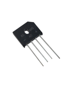 RS-606-SYSCOM-Puente Rectificador en Línea de 6 Amp., 800 PIV, Silicio, 420 RMS.