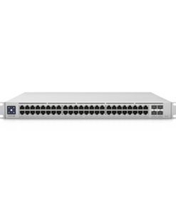 USW-ENTERPRISE-48-POE-UBIQUITI-UniFi Switch Enterprise administrable capa 3, 48 puertos 2.5GbE RJ45 POE+, 4 puertos 10G SFP+, 720W, con pantalla táctil de 1.3"