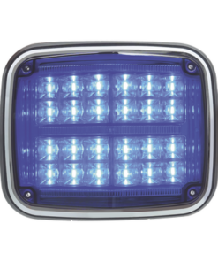 XT1895B-EPCOM INDUSTRIAL SIGNALING-Luz de advertencia de 8 X 6", Color Azul, SAE,  IP67, Ideal para Ambulancias