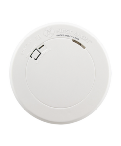 1039783-FIRST ALERT-Detector Combo de Humo/CO, Autónomo, No Requiere Panel, Diseño Ultra Delgado, No Requiere Cableado