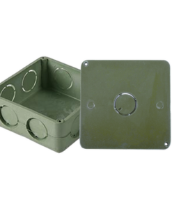 ATUP-100CYT-AMANCO-WAVIN- Caja Cuadrada y Tapa para Tubería PVC Conduit de 1".
