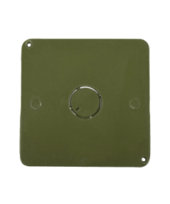 ATUP-12T-AMANCO-WAVIN- Tapa  para Caja Cuadrada de 1/2" para instalaciones con tubería PVC Conduit pesado.
