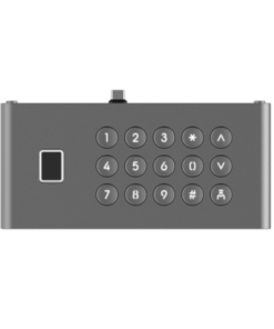 DS-KDM9633-FKP-HIKVISION-Módulo de Teclado y Huella Digital para Frente de Calle IP DS-KD9633-WBE6/ Conexión USB-C / 15 Botones / IP65 / IK07
