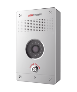 DS-PEA22-F(B)-HIKVISION-Estación de Alarma de Pánico / Cámara de 2 Megapixel / Audio de Dos Vías / 10 mts IR / Entrada y Salida de Alarmas / Micro SD 128 GB / Uso Interior