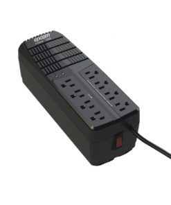 EPL1000AVR-EPCOM POWERLINE-Regulador de Voltaje 1000 VA-500 W /  4 Contactos con AVR / 4 Contactos con Supresor de Picos / Protección RJ11
