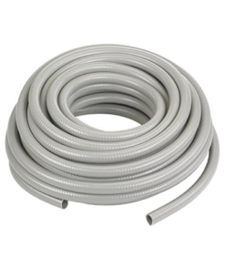 HUB-G1038-HUBBELL-Manguera hermética tipo PolyTuff no metálica, gris de 3/8"/ 100 Pies / Aprobada para uso subterráneo y exteriores. 