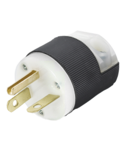 HUB-HBL5466C-HUBBELL-Clavija Entrada Recta/ 20 A 250 V CA/ 2 Polos 3 Hilos/ Nema 6-20 P/Grado Comercial - Industrial.