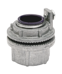 HUB-WH4AG-HUBBELL KILLARK-Conector Myers de Aluminio de 1 1/4" con tornillo de puesta a tierra, disponible para Áreas Peligrosas Clase 1 División 2 de acuerdo con NEC 501.10.