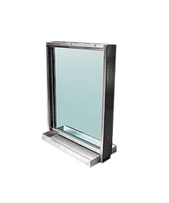 PROVTAPDN5B-ACCESSPRO- Ventana blindada Nivel V / Acero Inoxidable / 51mm / Charola pasa documentos / 80cm x 60cm.