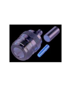 RFN-1027-B-RF INDUSTRIES,LTD-Conector N Hembra de Anillo Plegable para cable RG-316, Niquel/ Oro/ Teflón.