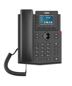 X303W-FANVIL-Teléfono IP Wi-Fi empresarial para 4 líneas SIP con pantalla LCD de 2.4 pulgadas a color, Opus y conferencia de 3 vías, PoE.