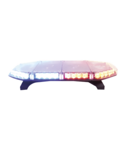 X350RB-EPCOM INDUSTRIAL SIGNALING-Mini Barra de 24 Pulgadas con 240 LED, Color Rojo/Azul Con Montaje Magnético