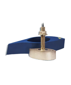 10-10640-20-GARMIN-Transductor B260 de montaje a través del casco de bronce con sensores de profundidad, velocidad y temperatura