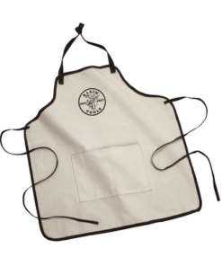 98288-KLEIN TOOLS-Mandil de Lienzo para Parrillero Experto. Color Negro y Grabados en Blanco