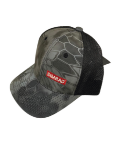 CAPSIMGB-SIMRAD-Gorra color gris y negro con logo SIMRAD