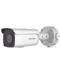 DS-2CD3T56G2-ISU/SL(C)/28-HIKVISION-[ PROTECCIÓN ACTIVA ] Bala IP 5 Megapixel / Lente 2.8 mm / 60 mts IR EXIR / Exterior IP67  / WDR 120 dB / PoE + / Micrófono y Bocina Integrada / AcuSense / MicroSD
