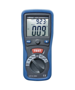KRT-01-3PN-TOTAL GROUND-KIT de Medidor de Resistencia a Tierra Digital ( Terrómetro ), a 3 hilos  CAT III / 1000 V.