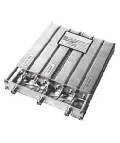 MR356B-1-SINCLAIR-Duplexer Móvil para 406-440 MHz, 6 Cavidades, 5 a 10 MHz de Sep., 50 Watt, Conectores BNC Hembra.