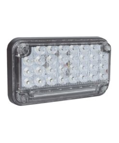 XLTE2335W-EPCOM INDUSTRIAL SIGNALING-Luz de Advertencia de 7X4", Color Claro, Con Luz de Trabajo, Ideal para Ambulancias