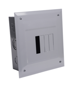 C2Q04E-CHINT-Centro de Carga para Empotrar, 04 Polos, 100 A, 1 Fase 3 Hilos, 120/240 V AC, 60Hz