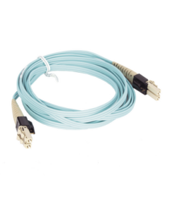 PVFZL10-10M3Y-PANDUIT-Jumper PViQ de Fibra Óptica Multimodo 50/125 OM4, LC-LC Duplex, LSZH, Color Aqua, 3 Metros