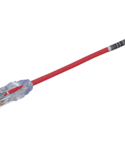 UTP28SP8INRD-PANDUIT-Cable de Parcheo TX6, UTP Cat6, Diámetro Reducido (28AWG), Color Rojo, 20.2 cm (8 Pulgadas)
