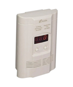 KN-COEG-3-KIDDE-Detector Autónomo de Monóxido de Carbono (CO) y Gases Explosivos (Propano y Metano)  | Pantalla Digital | Conexión Directa a 120 Vca | Batería de Respaldo Incluida  | Paquete de 2 Pzas