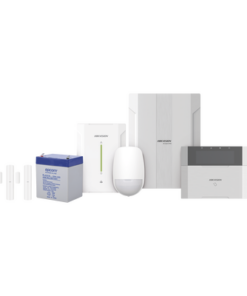 DS-PHA64-LP/RF-HIKVISION-KIT Panel de Alarma HYBRID PRO / 1 Panel Híbrido / 1 Teclado LCD / 2 Contactos Magnéticos Inalámbricos / 1 PIR Inalámbrico 