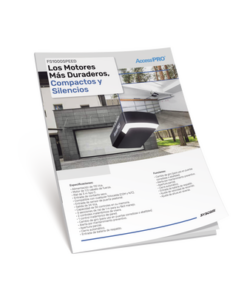 FOLACCESMTR23/500-ACCESSPRO-Brochure AccessPro Motores de Garage (Paquete con 500)
