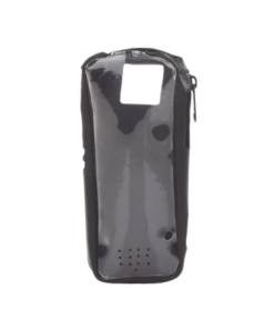 FSMIC-A25-SYSCOM-Funda Reforzada en Piel para Cinto, con Cierre y Amplio Visor Frontal Transparente para Radios Aéreos IC-A25.