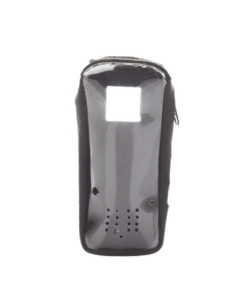 FSMIC-SAT-SYSCOM-Funda de Piel Reforzada, con Frente Transparente para Serie Satelital IC-SAT100.