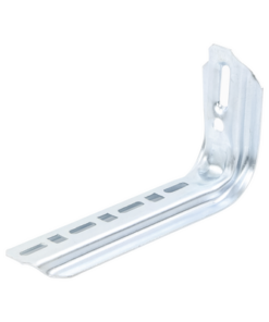 MG-60-101EZ-CHAROFIL-Ménsula omega tipo L inteligente, 210mm de ancho, con acabado Electro Zinc