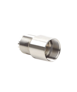 RFU-520-1E-RF INDUSTRIES,LTD-Conector UHF Hembra (SO-239) para Cables RG-8/U (8237), RG-213/U (8267), RG-214 (8268), Niquel/ Plata/  Teflón.