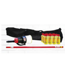 SOLO-810-KIT-SDI-Kit De Prueba De Detectores De Humo, Incluye Extension Telescópica SOLO-101 1.2 m, Dispensador SOLO-330 4", 12 Latas De Humo M8 y Bolsa De Transporte SOLO-604