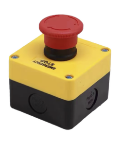 XBS-S-T01-ACCESSPRO-Botón de Stop Tipo Enclavado / Para Barreras Vehiculares, Operadores Corredizos y Abatibles. 