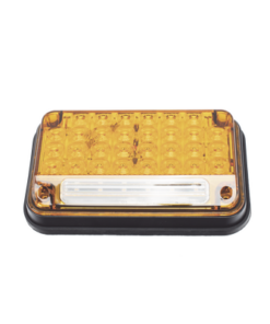 XLTE2335A-EPCOM INDUSTRIAL SIGNALING-Luz de Advertencia de 7X4", Color Ambar, Con Luz de Trabajo, Ideal para Ambulancias