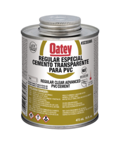 ATUP16PE-AMANCO-WAVIN-Pegamento / Cemento Claro de 473 ml para Tubo Conduit PVC Pesado.