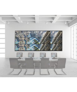 DS-VW4X3LUY55/WM-HIKVISION-Kit Videowall 4X3 / Incluye 12 Pantallas de 55" / Decoder / Bases de Pared / Accesorios de Instalación