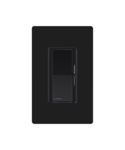 DVRF6LBL-LUTRON CASETA WIRELESS-(Caseta Wireless) Atenuador de pared. Aumenta/Disminuye Intensidad de Iluminación.  No requiere cable neutro. 150W LED / 600W INC/HAL